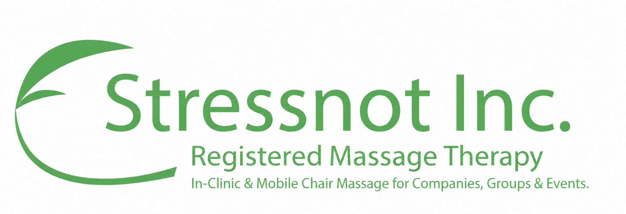 Stressnot Inc. — Registered Massage Therapy